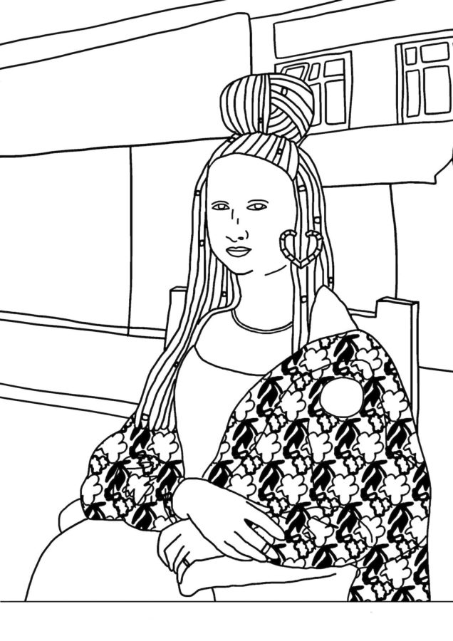Famous Paintings Coloring Pages