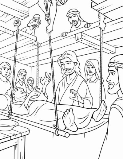 Jesus Coloring Pages