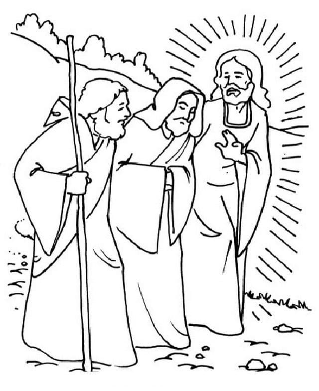Desenhos de Jesus para Colorir