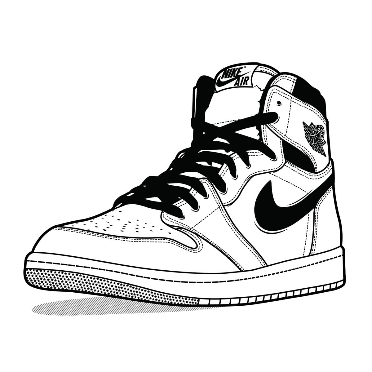 HOW TO DRAW SHOES- Sneakers | Sketching & Coloring Tutorial - YouTube