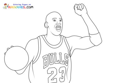 Michael Jordan Coloring Pages