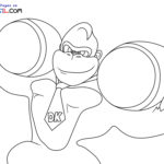 Raskrasil.com-New-Coloring-Pages-Donkey-Kong-7