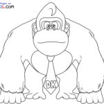 Raskrasil.com-New-Coloring-Pages-Donkey-Kong-9