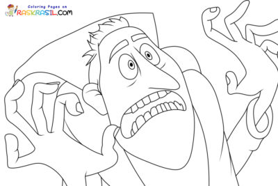 Ausmalbilder Hotel Transsilvanien | Malvorlagen zum Ausdrucken