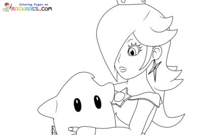 Rosalina Coloring Pages