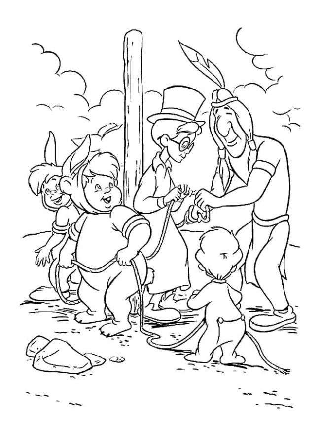 Peter Pan Coloring Pages