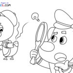 Raskrasil.com-Safety-Sheriff-Labrador-Coloring-Pages-11