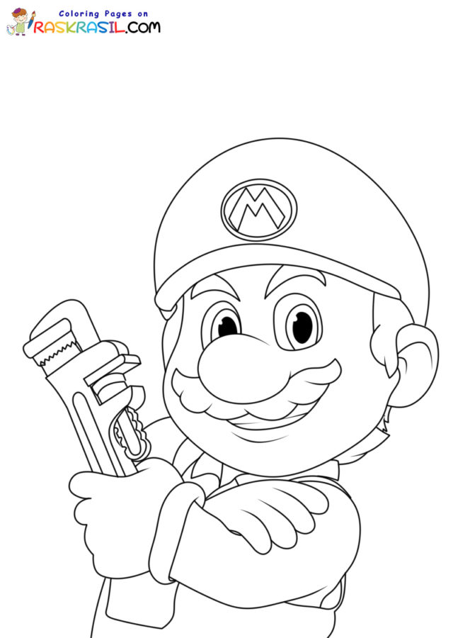 Dibujos Mario Bros para Colorear