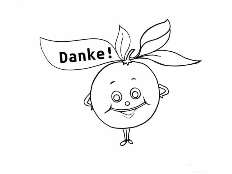  Ausmalbilder Danke 