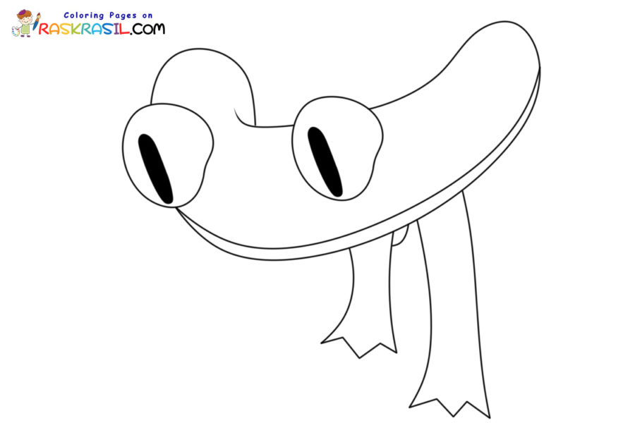 Desenhos para colorir de Rainbow Friends 2 amarelo e ciano - Desenhos para  colorir gratuitos para impressão