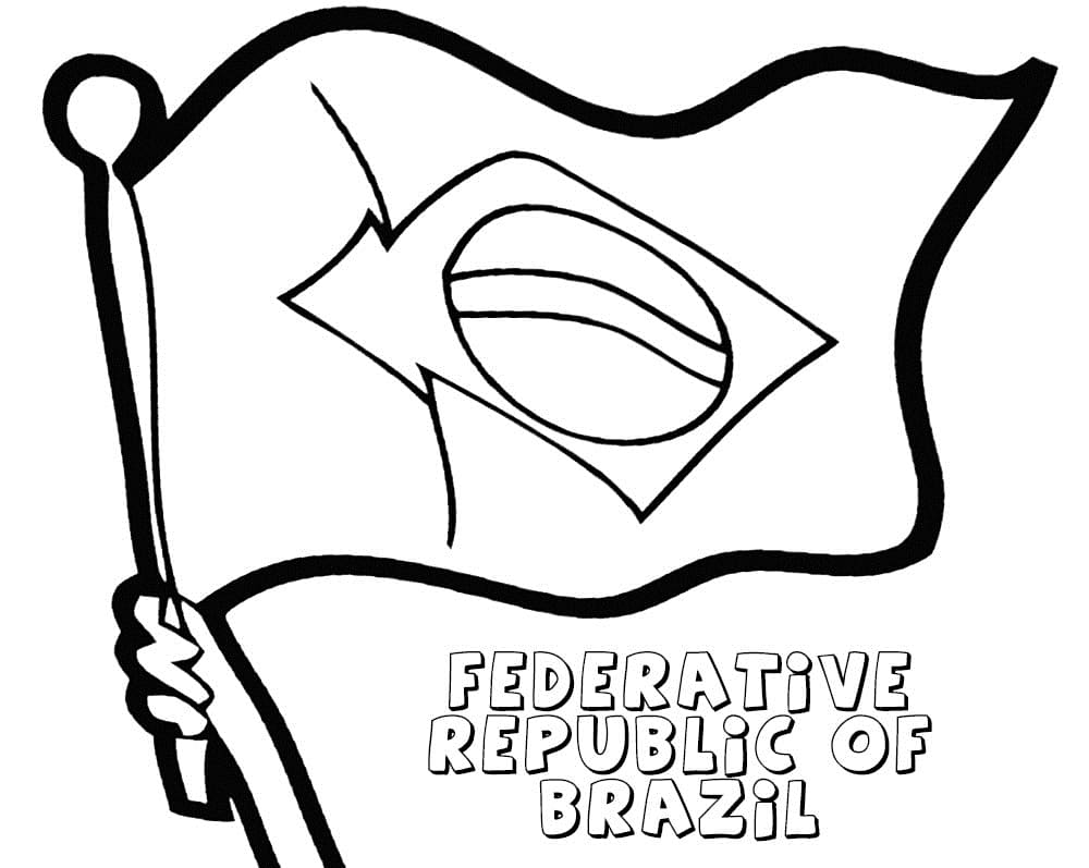 Kolorowanki Brazylia | Darmowe Malowanki do wydruku