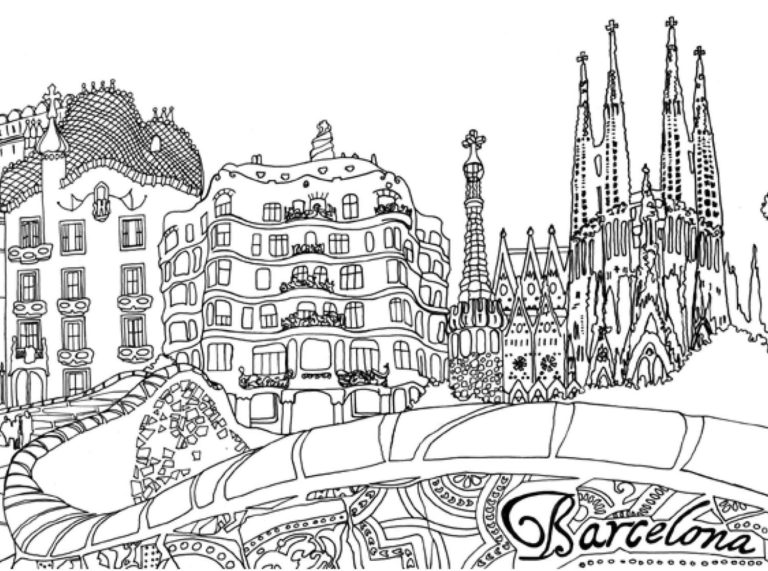 Coloriage Espagne à imprimer