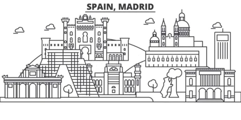 Coloriage Espagne à imprimer