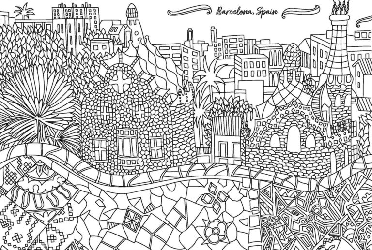 Coloriage Espagne à imprimer