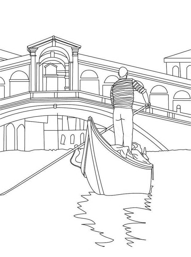 Dibujos de Italia para Colorear