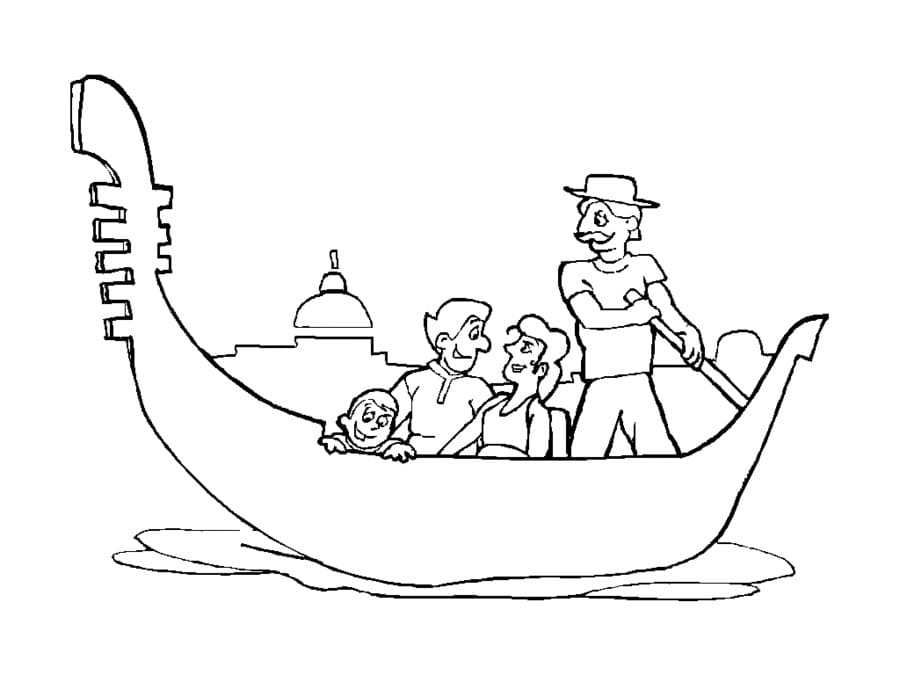 Dibujos de Italia para Colorear