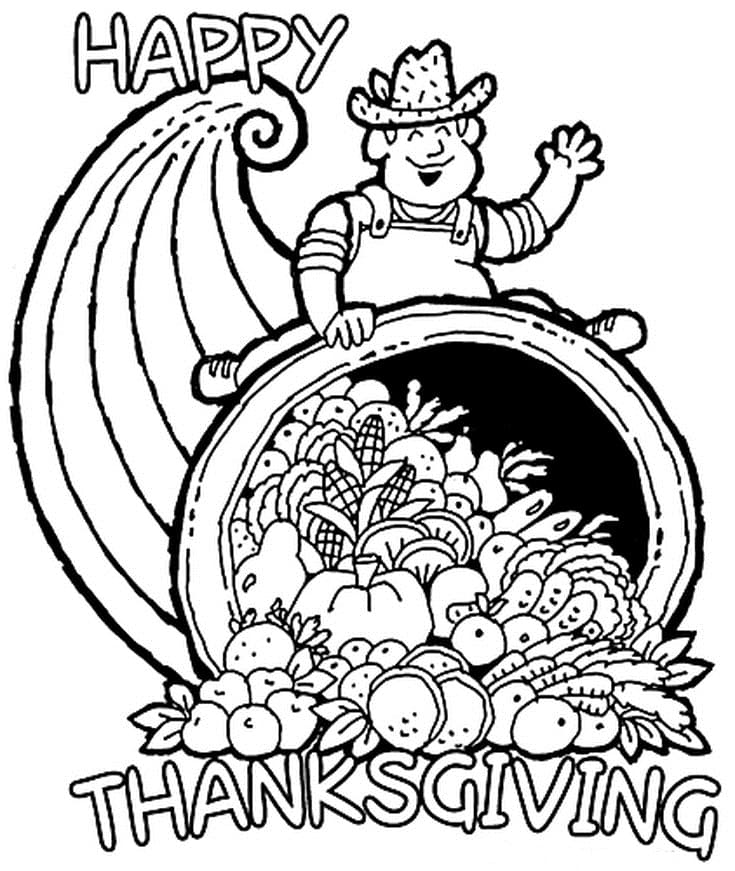 Harvest Coloring Pages