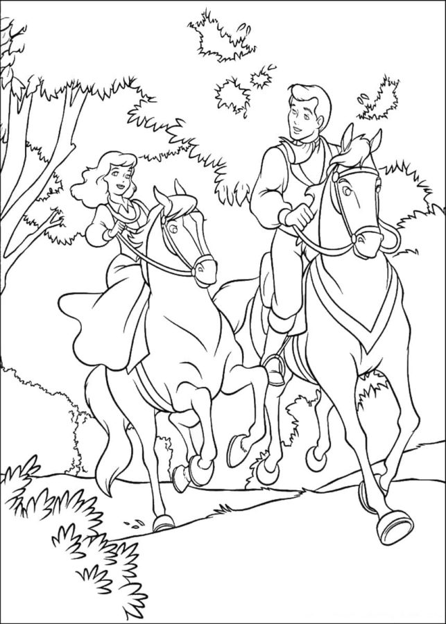 Ausmalbilder Pferde und Reiten | Malvorlagen zum Ausdrucken