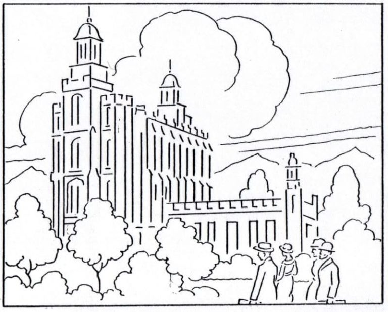 LDS Coloring Pages