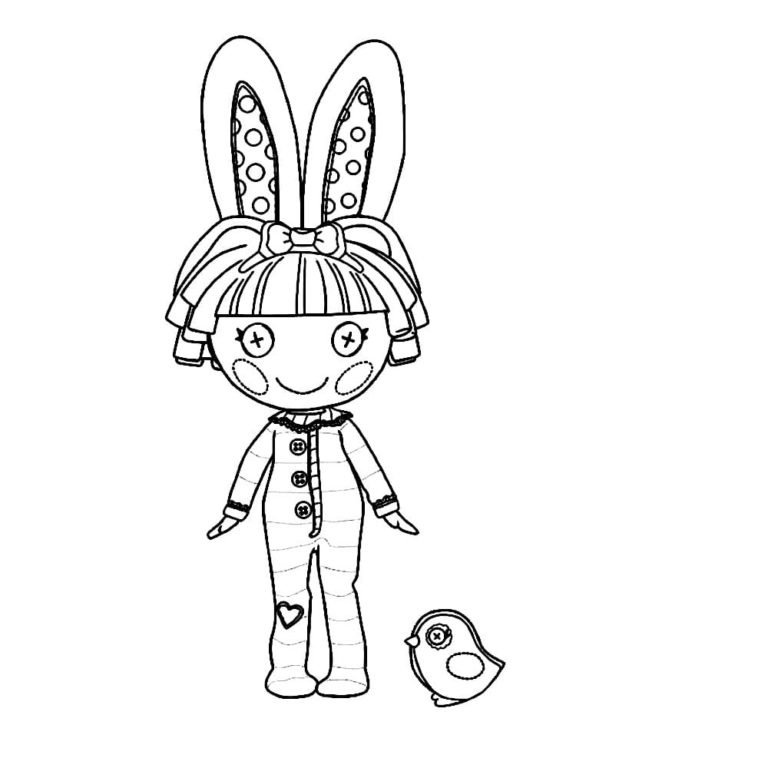Loppy Rae Coloring Pages Lalaloopsy Coloring Pages