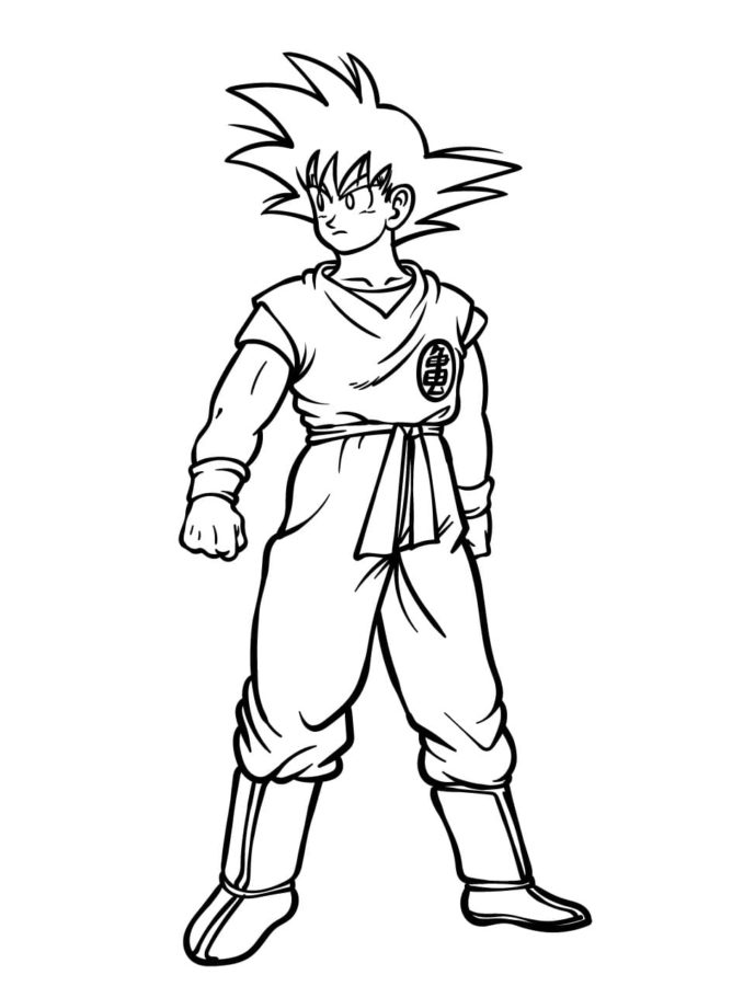 Manga Coloring Pages