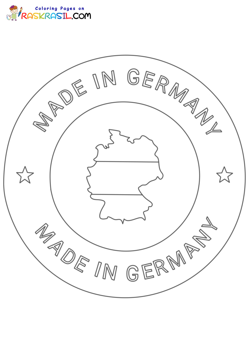  Ausmalbilder Deutschland 