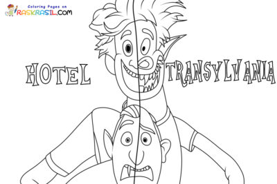 Hotel Transylvania Coloring Pages