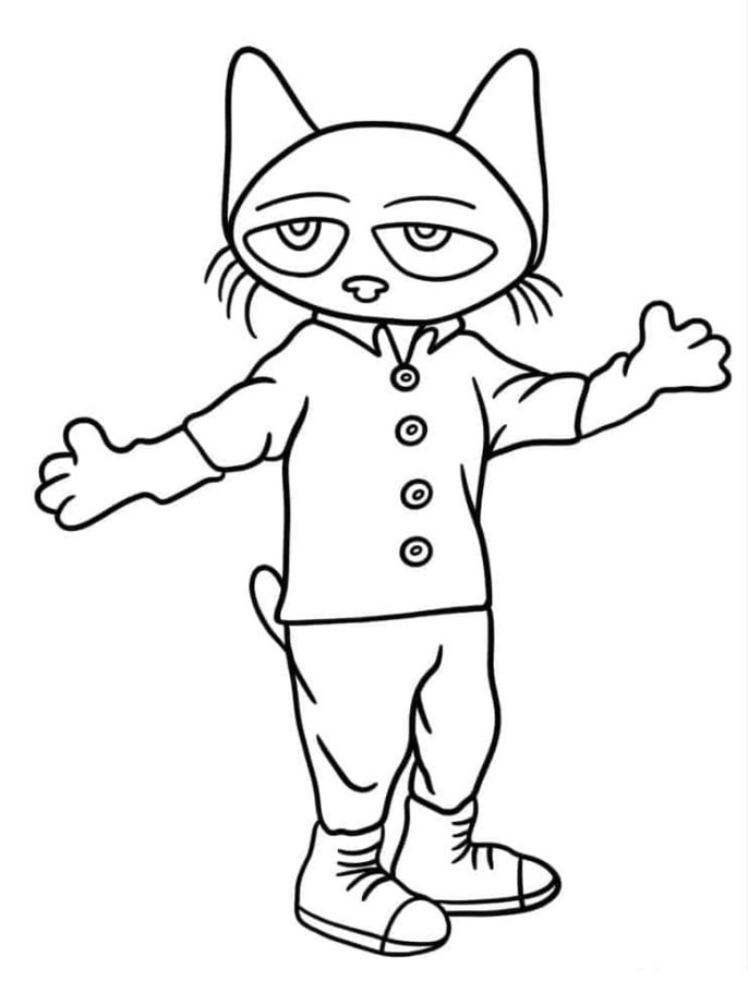 Pete the Cat Coloring Pages