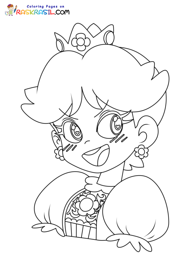 Raskrasil.com-Princess-Daisy-New-Coloring-Pages-4