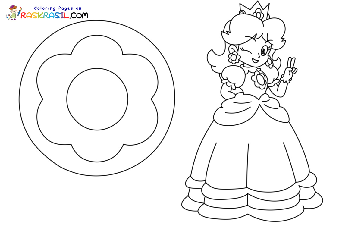 Raskrasil.com-Princess-Daisy-New-Coloring-Pages-6