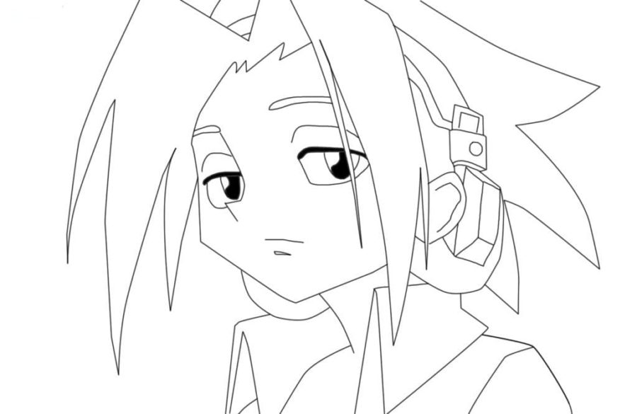 Coloriage Shaman King à imprimer