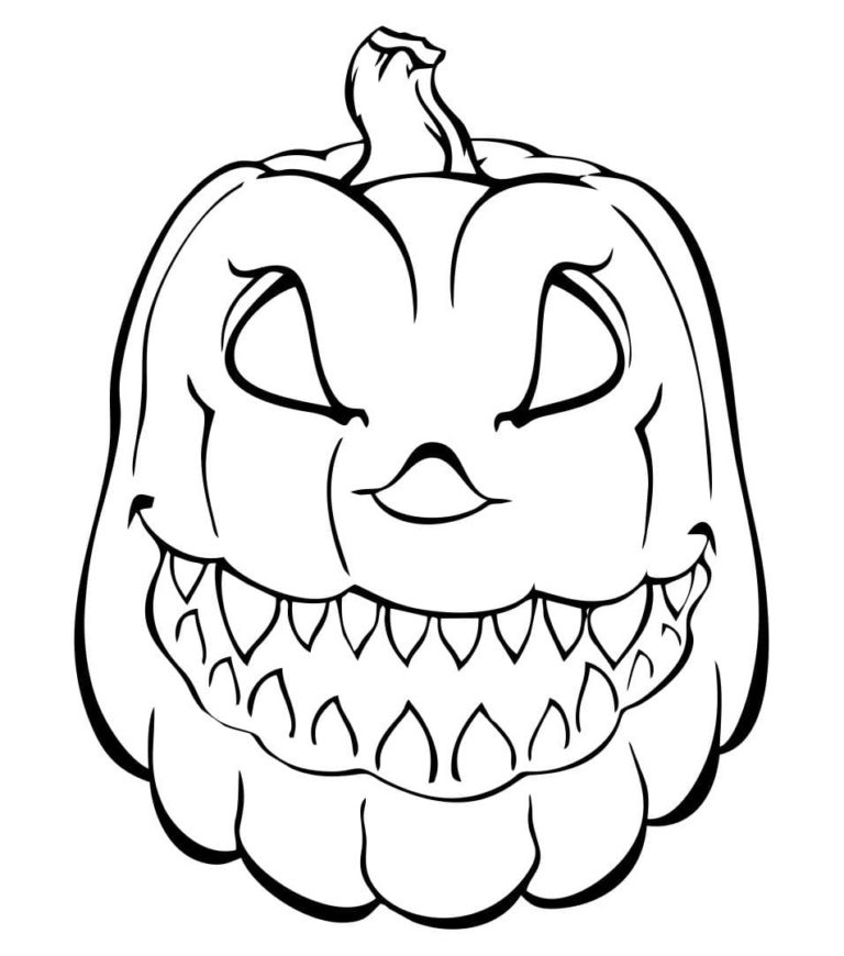  Ausmalbilder Gruselige Halloween 