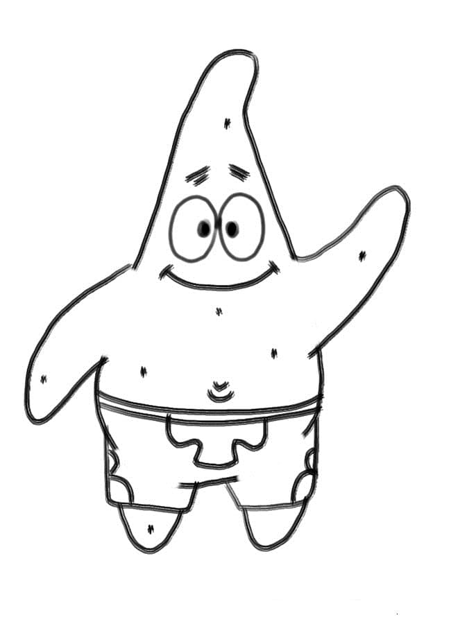 Раскраски Морская звезда | Распечатать бесплатно