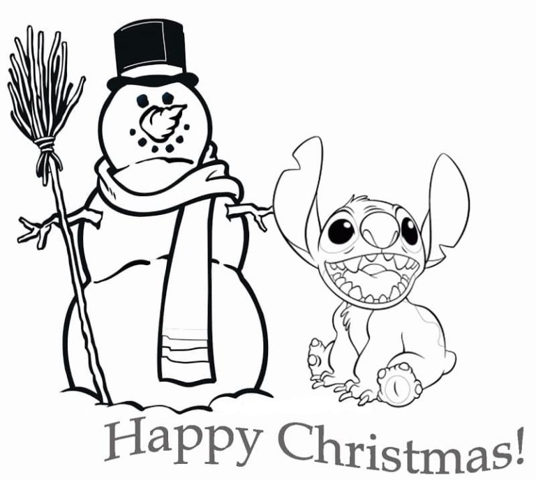Christmas Stitch Coloring Pages | Free Printables