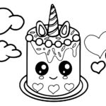 Raskrasil.com-Unicorn-Cake-Coloring-Pages-2