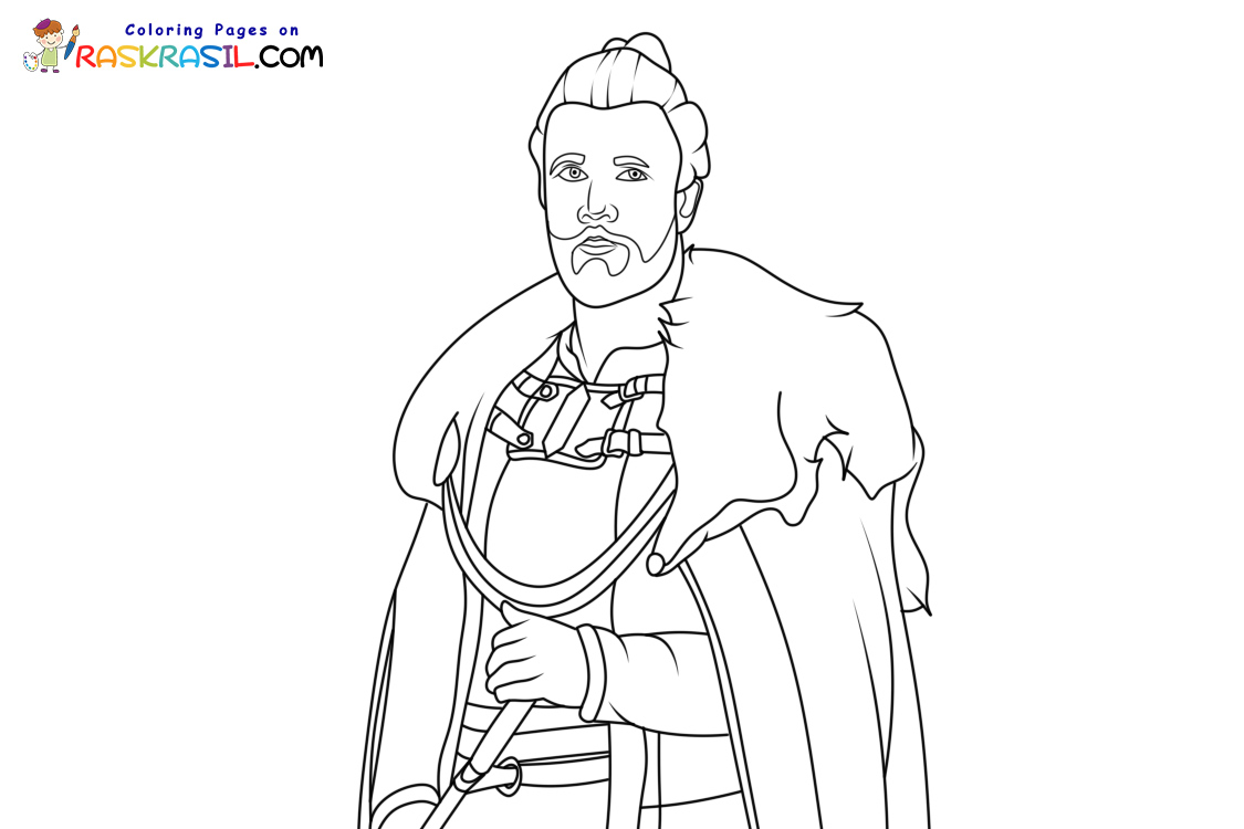Raskrasil.com-Viking-Harald-Sigurdsson-Coloring-Pages
