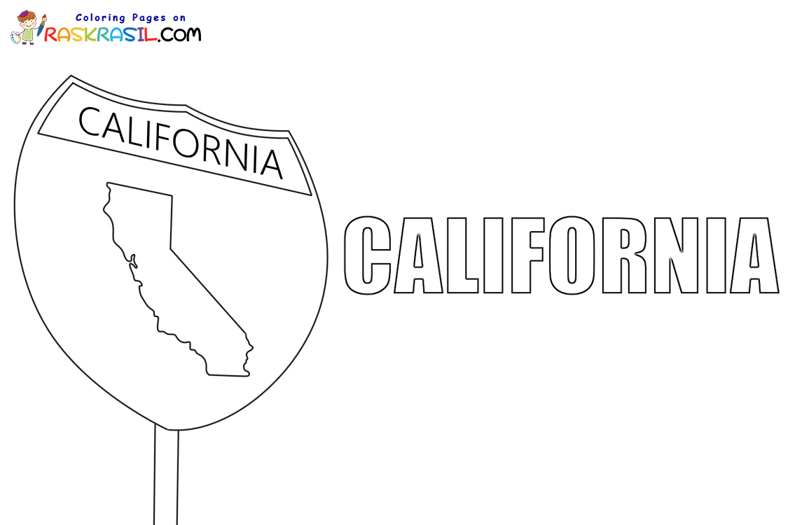 California Coloring Pages