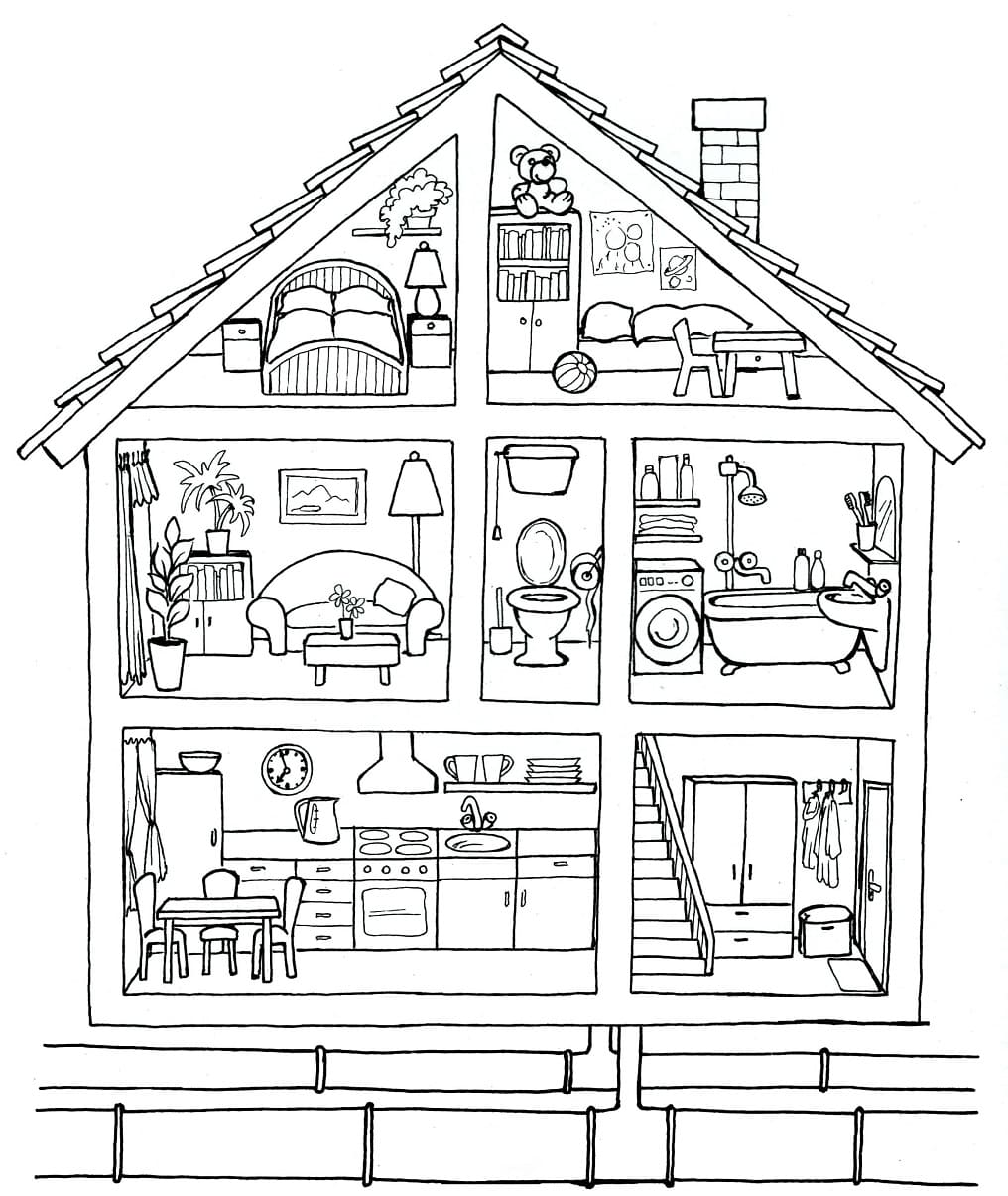 Raskrasil.com-Coloring-Pages-Dollhouse-2