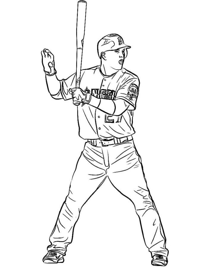 Dibujos de MLB para Colorear