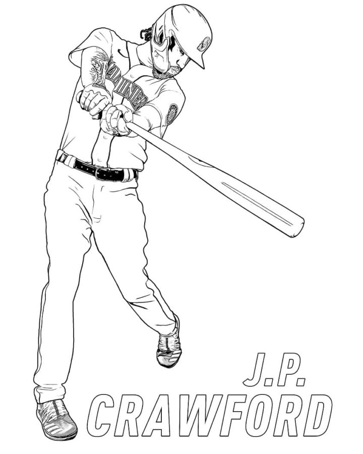 Dibujos de MLB para Colorear