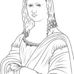 Raskrasil.com-Famous-Art-Coloring-Pages-Mona-Lisa