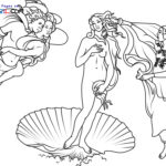 Raskrasil.com-Famous-Art-Coloring-Pages-The-Birth-of-Venus