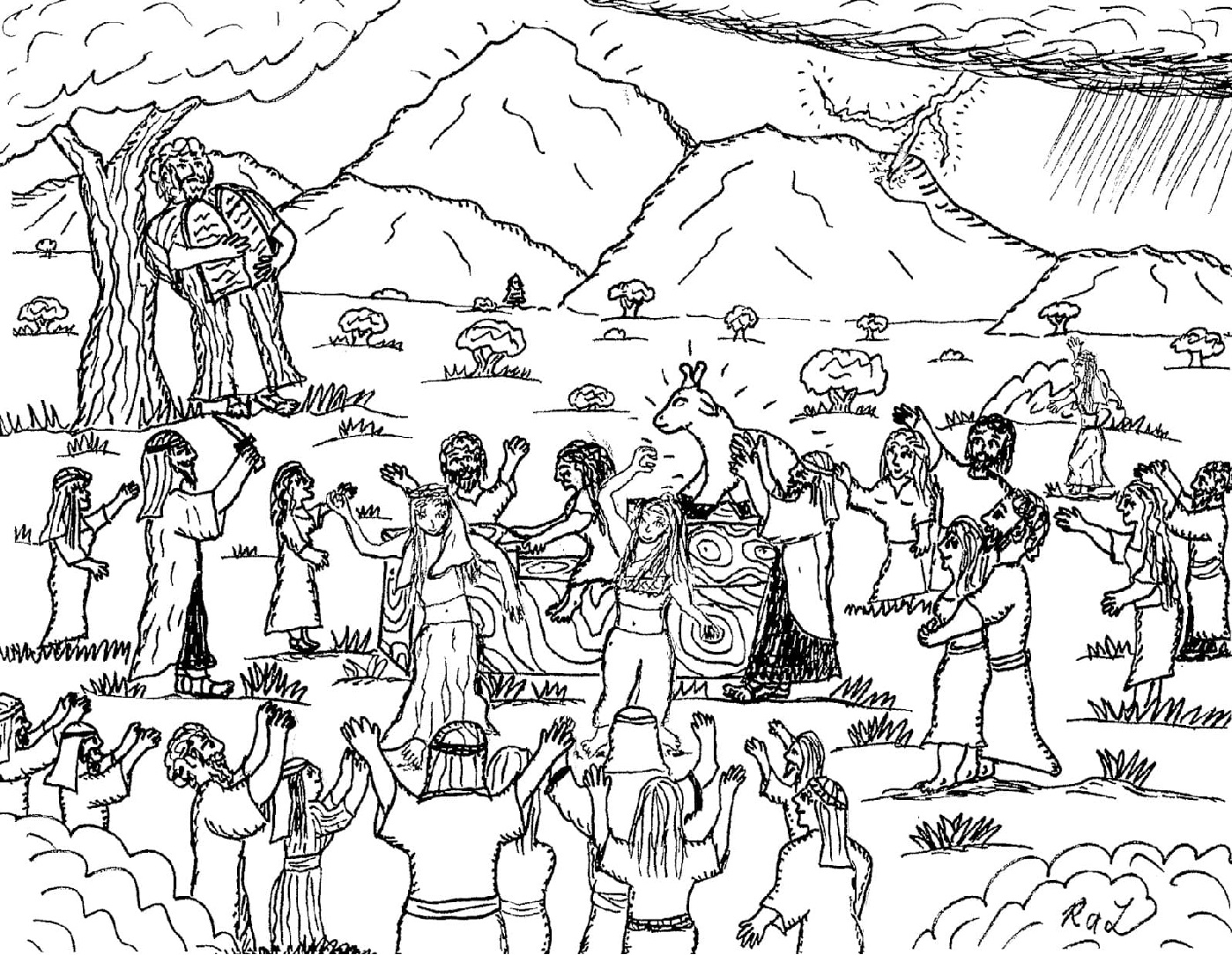 Raskrasil.com-Israel-Coloring-Pages-1