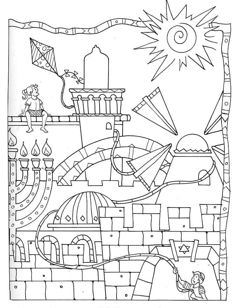 Raskrasil.com-Israel-Coloring-Pages-18