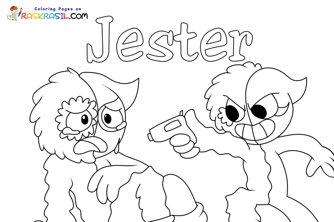 Jester Banban Coloring Pages