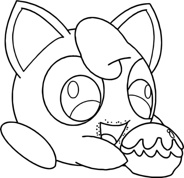 Jigglypuff Coloring Pages
