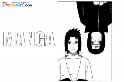 Раскраски Манга | Распечатать бесплатно