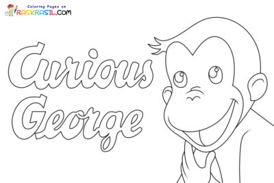 Curious George Coloring Pages