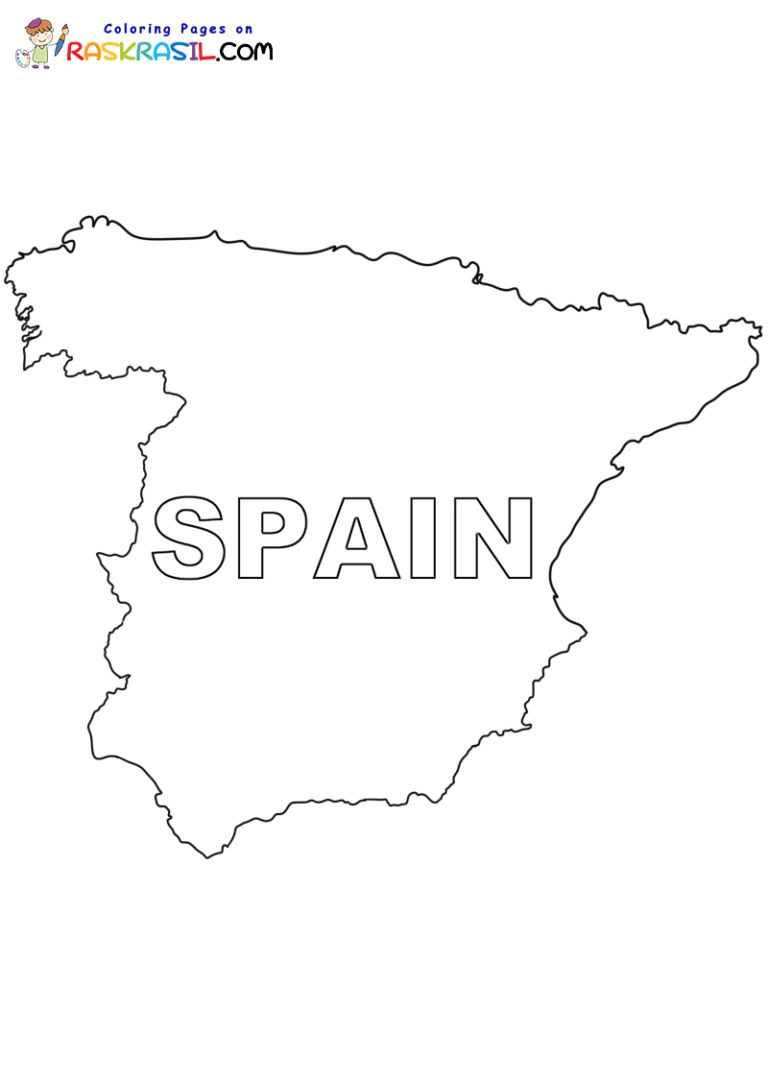 Ausmalbilder Spanien 