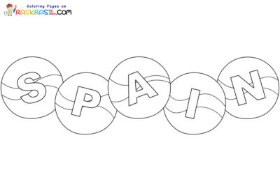  Ausmalbilder Spanien 